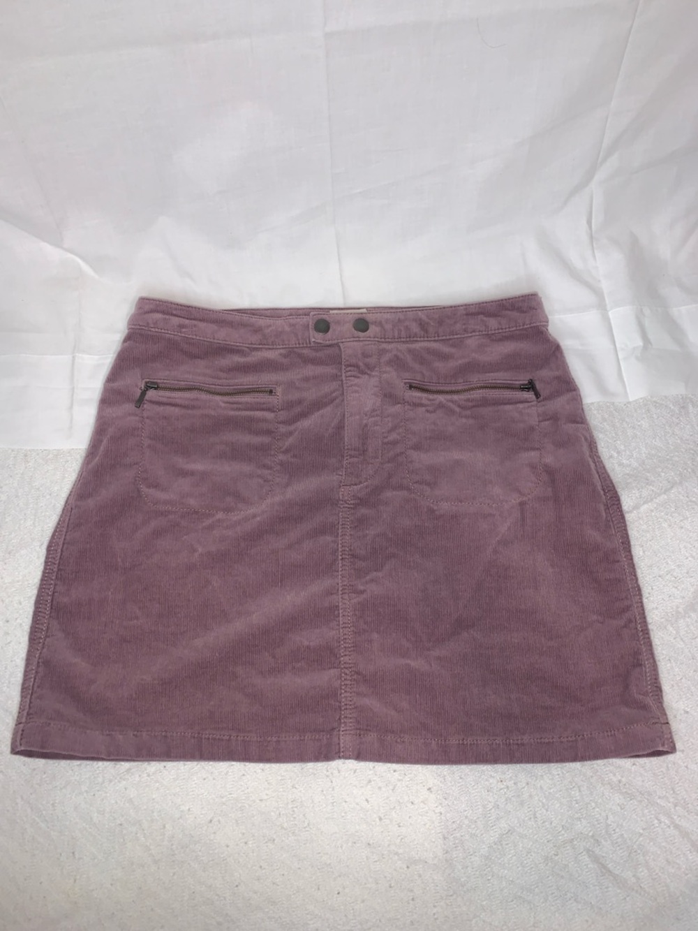 Mossimo Supply Co. Corduroy Mini Skirt in Plum